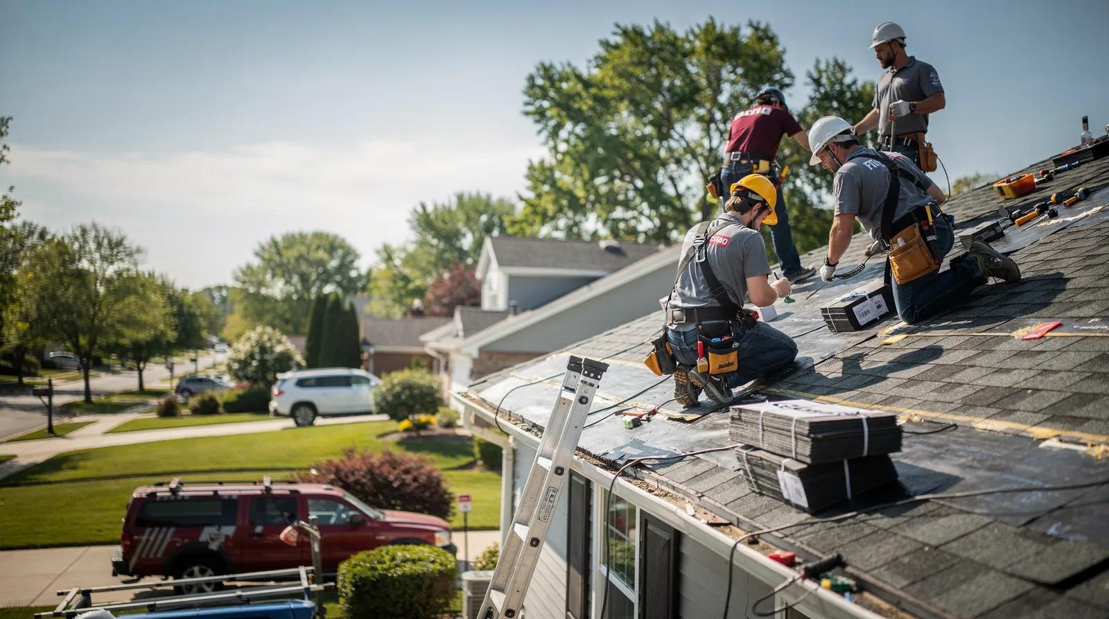 Roof Repair in Pine Lake, GA around you